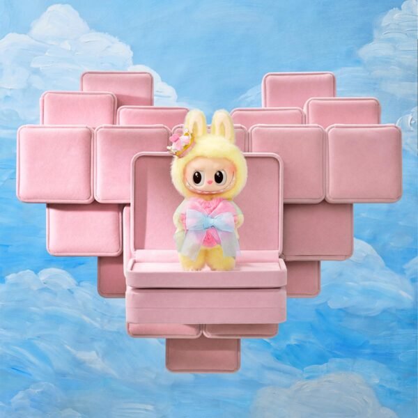 THE Labubu MONSTER Let's Checkmate Series-Vinyl Plush Hanging Card
