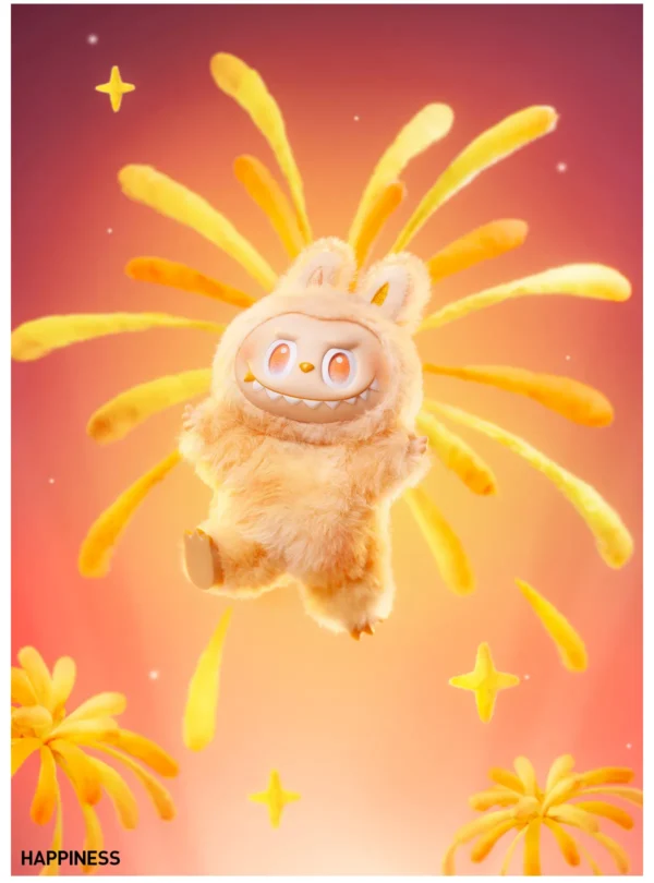 Happiness Labubu Monsters vinyl plush