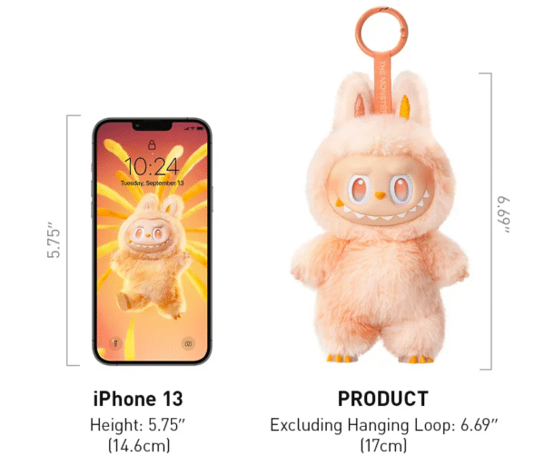 Happiness Labubu Monsters vinyl plush
